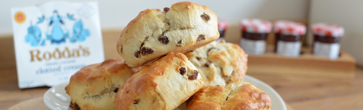 Welcoming scones